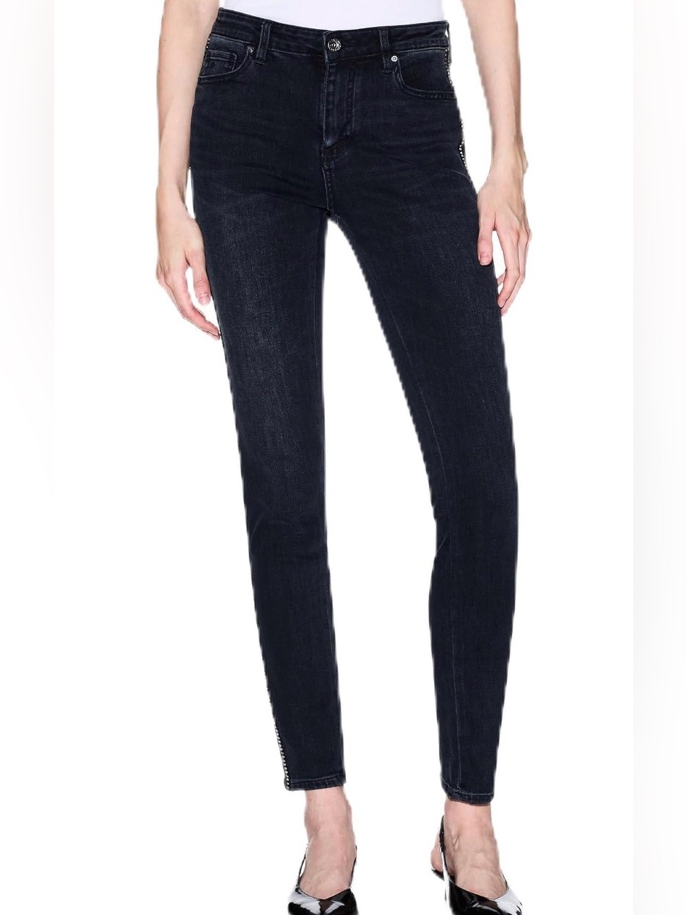 Armani Exchange Womens J69 Super Skinny Lift Up Denim Jeans 26x26